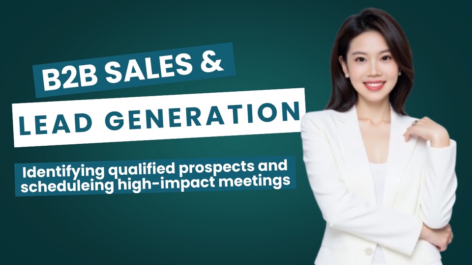 Tư vấn phát triển khách hàng B2B, tìm kiếm lead và đặt lịch họp cho doanh nghiệp.
