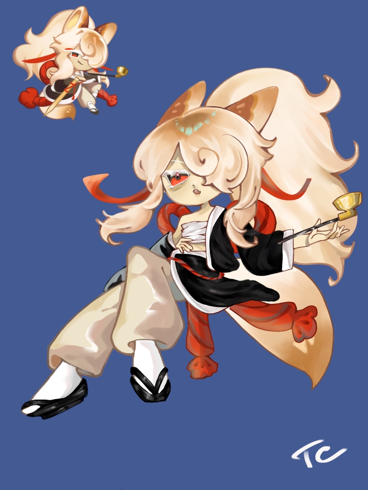 Digital art
-Manju cookie