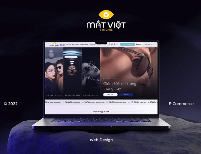 Mẫu thiết kế website 1