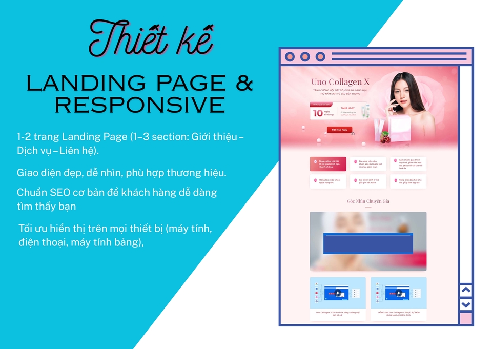 Lập trình web (Web Development) - Thiết kế Web theo yêu cầu / Landingpage / E-commerce/ SEO - 2