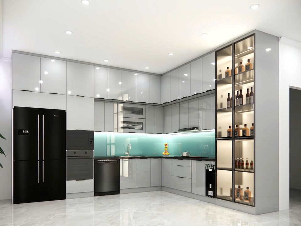 Vẽ phối cảnh - Thiết kế 3D nội thất gia đình - 5