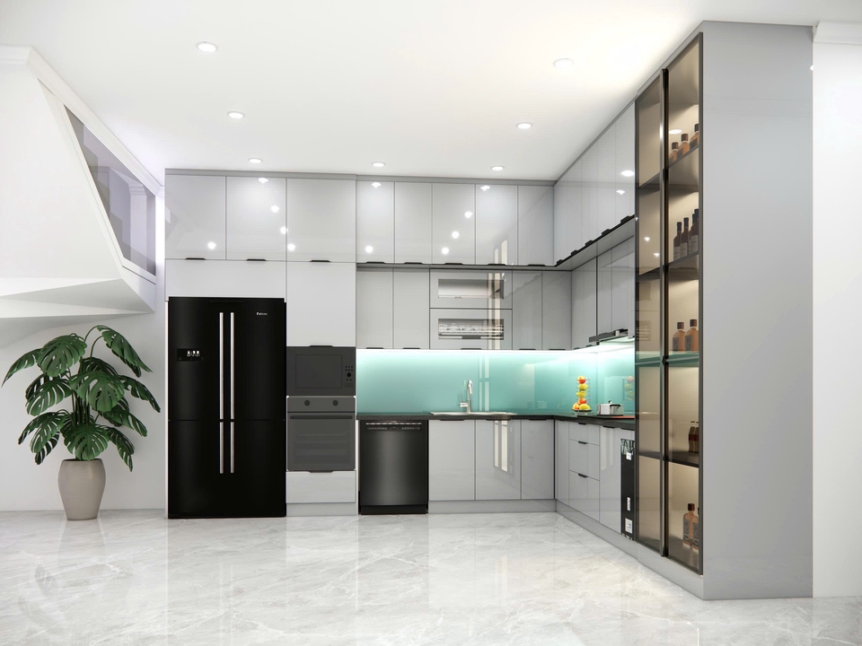 Vẽ phối cảnh - Thiết kế 3D nội thất gia đình - 4