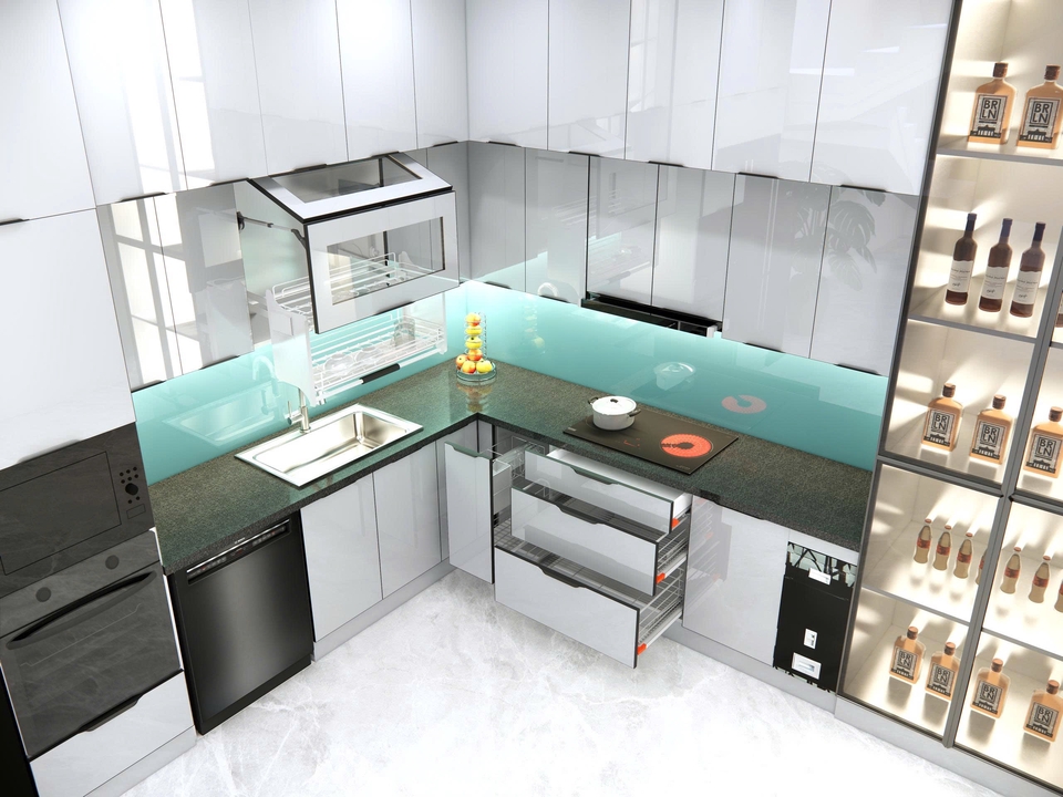 Vẽ phối cảnh - Thiết kế 3D nội thất gia đình - 6