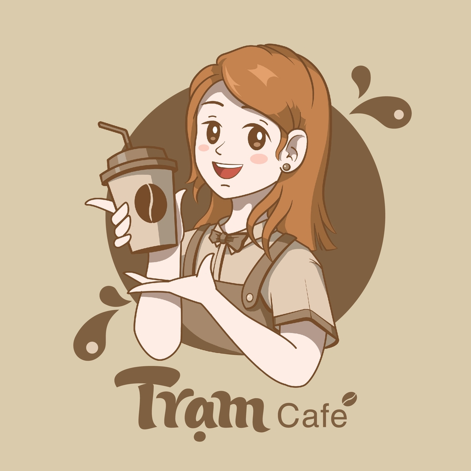 Thiết kế logo - Thiết Kế Logo Cà Phê - Logo Coffee Shop - Logo Quán Nước - Nhanh - Chuyên Nghiệp - 15