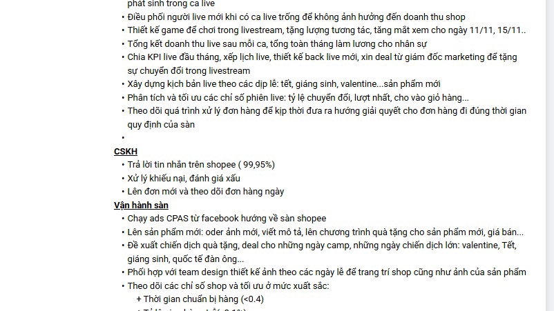 Vận hành sàn TMDT shopee