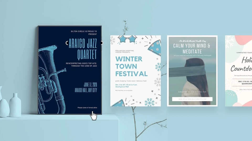 Việc làm thiết kế portfolio freelance - thiết kế poster