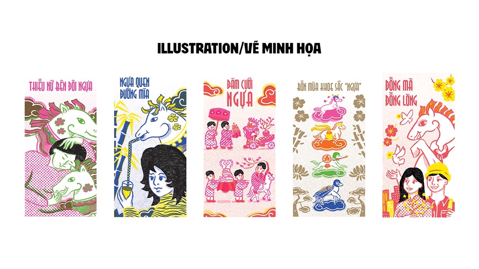 Vẽ minh họa quà tặng thương hiệu