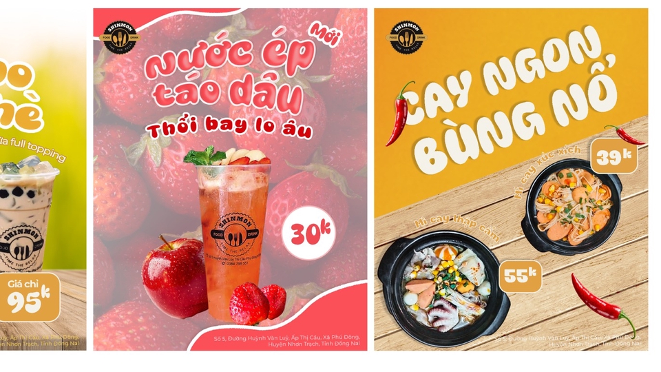poster giới thiệu sản phẩm, chương trình khuyến mãi