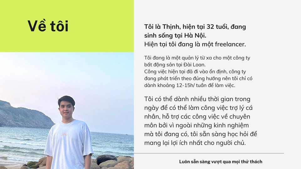 Các dịch vụ Vận hành khác - Thuê freelancer Vận hành - TRỢ LÝ CÁ NHÂN TỪ XA