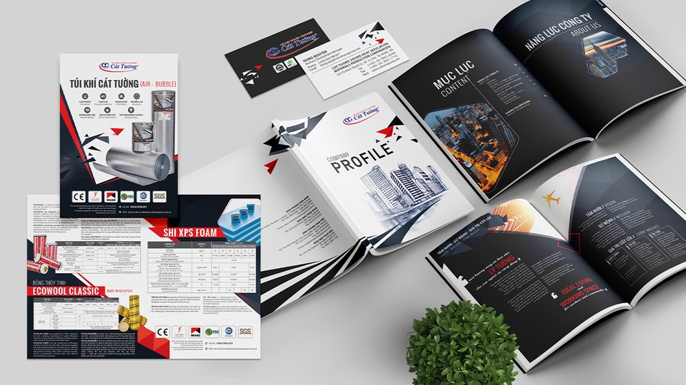 - Company Profile
- Namecard
- Brochure
- Packaging
- Bạt xe tải
...