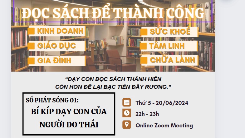 Ảnh chương trình CLB Sách