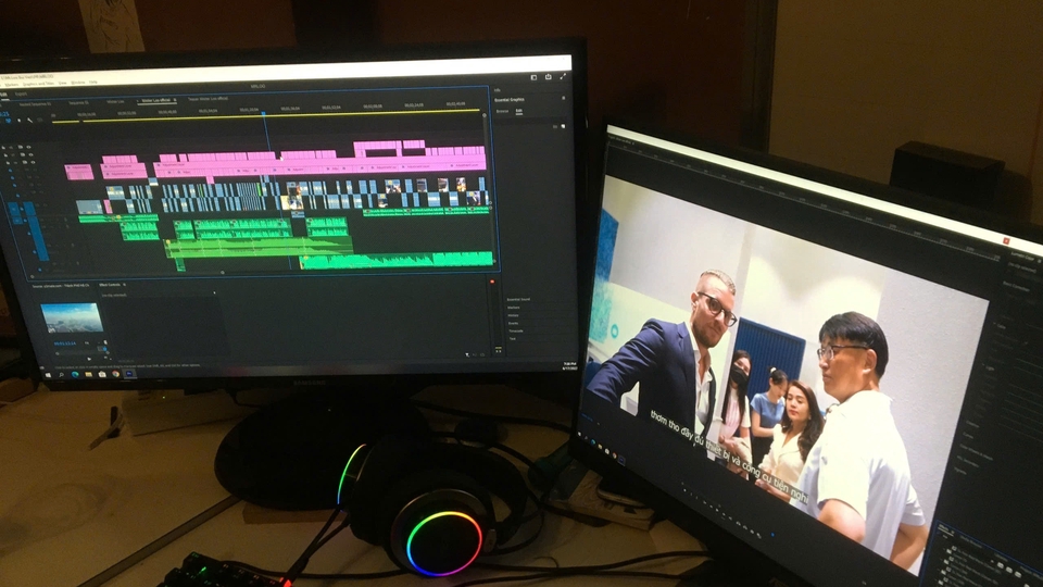 Dịch vụ Video editor - Thuê freelancer Video editor - Dựng short-video trên kịch bản/ source có sẵn