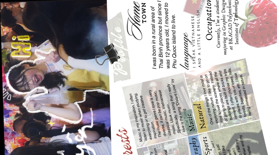 Việc làm thiết kế portfolio freelance - Personal profile design