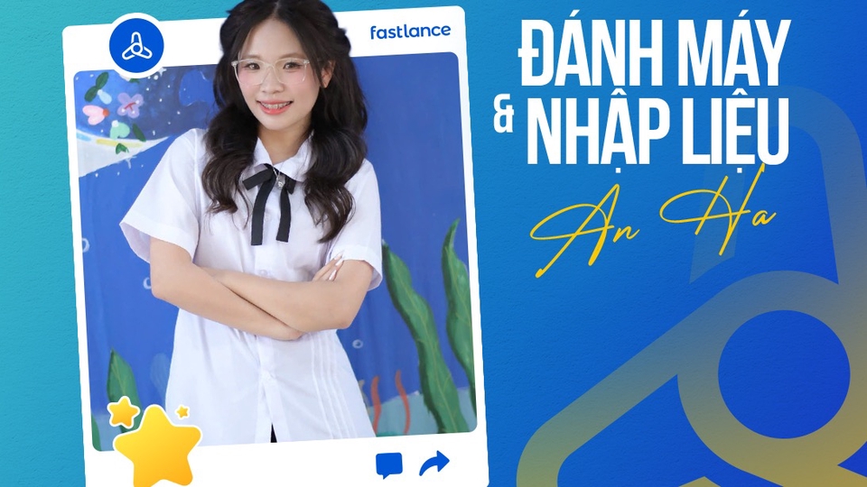 Đánh máy, nhập liệu, chỉnh sữa tài liệu