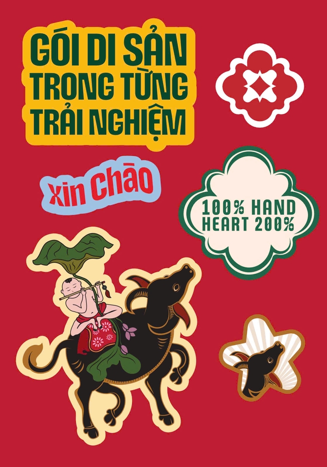 sản phẩm sticker do mình thực hiện