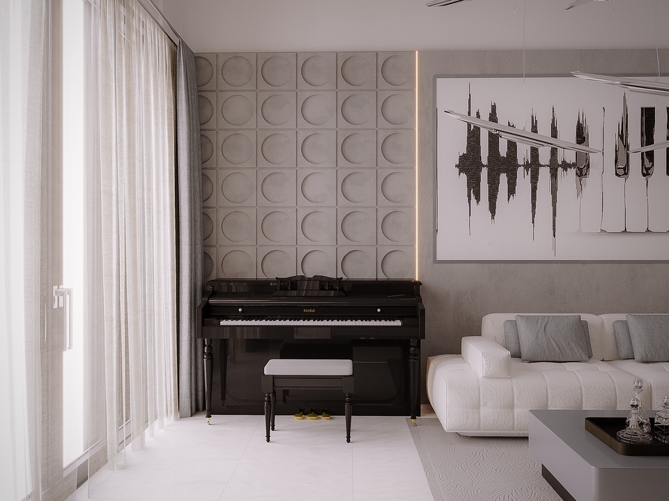 Thiết kế nội thất - Thiết kế - diễn hoạ nội thất 3D - 5