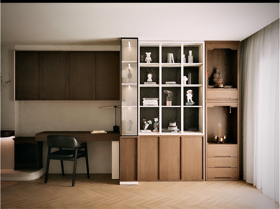 Thiết kế nội thất - Thiết kế - diễn hoạ nội thất 3D - 15