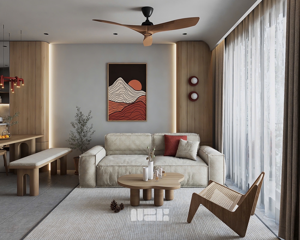 Thiết kế nội thất - Thiết kế/diễn hoạ nội thất (Interior design with 3D realistic rendering) - 17