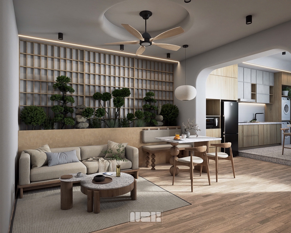 Thiết kế nội thất - Thiết kế/diễn hoạ nội thất (Interior design with 3D realistic rendering) - 12