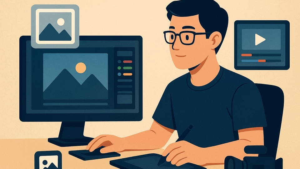 Dịch vụ Photoshop - Thuê freelancer Photoshop - chỉnh sửa video ngắn , hỉnh ảnh trending , blend màu 
