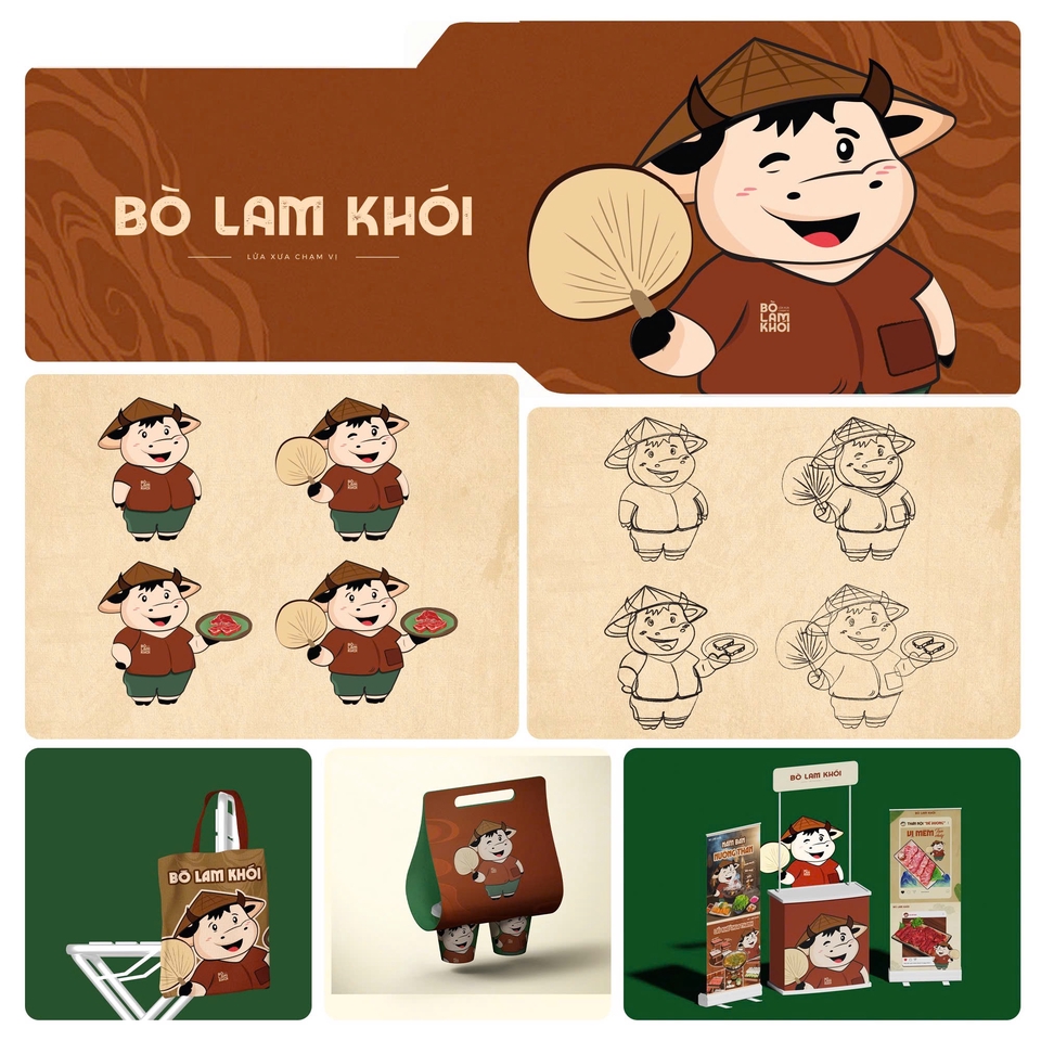 Thiết kế nhân vật (Character Design) - Thiết kế mascot chuyên nghiệp - 2